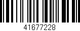 Código de barras (EAN, GTIN, SKU, ISBN): '41677228'