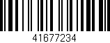Código de barras (EAN, GTIN, SKU, ISBN): '41677234'