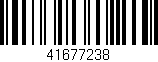 Código de barras (EAN, GTIN, SKU, ISBN): '41677238'