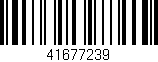 Código de barras (EAN, GTIN, SKU, ISBN): '41677239'