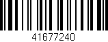 Código de barras (EAN, GTIN, SKU, ISBN): '41677240'
