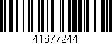 Código de barras (EAN, GTIN, SKU, ISBN): '41677244'