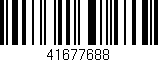 Código de barras (EAN, GTIN, SKU, ISBN): '41677688'