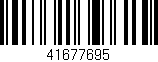 Código de barras (EAN, GTIN, SKU, ISBN): '41677695'