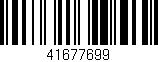 Código de barras (EAN, GTIN, SKU, ISBN): '41677699'