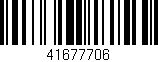 Código de barras (EAN, GTIN, SKU, ISBN): '41677706'