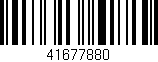 Código de barras (EAN, GTIN, SKU, ISBN): '41677880'