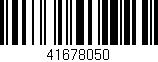 Código de barras (EAN, GTIN, SKU, ISBN): '41678050'