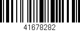 Código de barras (EAN, GTIN, SKU, ISBN): '41678282'