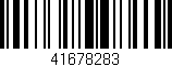 Código de barras (EAN, GTIN, SKU, ISBN): '41678283'