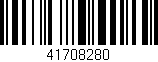 Código de barras (EAN, GTIN, SKU, ISBN): '41708280'