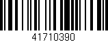 Código de barras (EAN, GTIN, SKU, ISBN): '41710390'