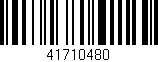 Código de barras (EAN, GTIN, SKU, ISBN): '41710480'