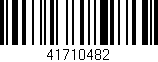 Código de barras (EAN, GTIN, SKU, ISBN): '41710482'