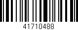 Código de barras (EAN, GTIN, SKU, ISBN): '41710488'