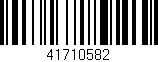 Código de barras (EAN, GTIN, SKU, ISBN): '41710582'