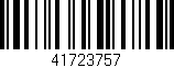 Código de barras (EAN, GTIN, SKU, ISBN): '41723757'