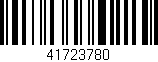 Código de barras (EAN, GTIN, SKU, ISBN): '41723780'