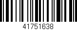 Código de barras (EAN, GTIN, SKU, ISBN): '41751638'