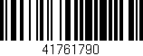 Código de barras (EAN, GTIN, SKU, ISBN): '41761790'
