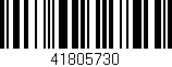 Código de barras (EAN, GTIN, SKU, ISBN): '41805730'