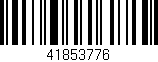 Código de barras (EAN, GTIN, SKU, ISBN): '41853776'