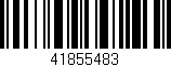 Código de barras (EAN, GTIN, SKU, ISBN): '41855483'