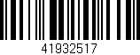 Código de barras (EAN, GTIN, SKU, ISBN): '41932517'
