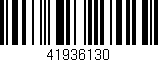 Código de barras (EAN, GTIN, SKU, ISBN): '41936130'