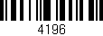 Código de barras (EAN, GTIN, SKU, ISBN): '4196'