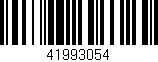 Código de barras (EAN, GTIN, SKU, ISBN): '41993054'