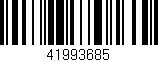Código de barras (EAN, GTIN, SKU, ISBN): '41993685'