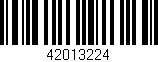 Código de barras (EAN, GTIN, SKU, ISBN): '42013224'