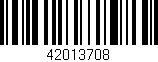 Código de barras (EAN, GTIN, SKU, ISBN): '42013708'
