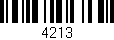 Código de barras (EAN, GTIN, SKU, ISBN): '4213'