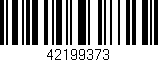 Código de barras (EAN, GTIN, SKU, ISBN): '42199373'