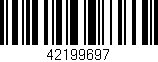 Código de barras (EAN, GTIN, SKU, ISBN): '42199697'