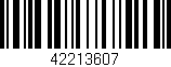 Código de barras (EAN, GTIN, SKU, ISBN): '42213607'