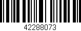 Código de barras (EAN, GTIN, SKU, ISBN): '42288073'