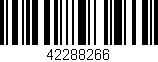 Código de barras (EAN, GTIN, SKU, ISBN): '42288266'