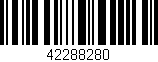 Código de barras (EAN, GTIN, SKU, ISBN): '42288280'