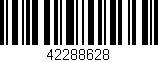 Código de barras (EAN, GTIN, SKU, ISBN): '42288628'