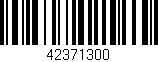 Código de barras (EAN, GTIN, SKU, ISBN): '42371300'