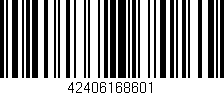 Código de barras (EAN, GTIN, SKU, ISBN): '42406168601'