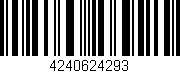 Código de barras (EAN, GTIN, SKU, ISBN): '4240624293'