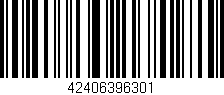 Código de barras (EAN, GTIN, SKU, ISBN): '42406396301'