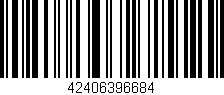 Código de barras (EAN, GTIN, SKU, ISBN): '42406396684'