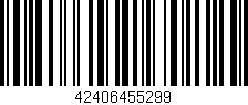 Código de barras (EAN, GTIN, SKU, ISBN): '42406455299'
