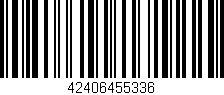 Código de barras (EAN, GTIN, SKU, ISBN): '42406455336'