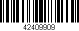 Código de barras (EAN, GTIN, SKU, ISBN): '42409909'
